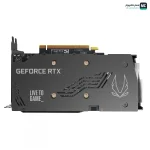 Zotac GAMING GeForce RTX 3050 Twin Edge OC 8GB GDDR6 Back Side