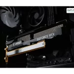 RTX 3070 VENTUS 3X PLUS 8G OC LHR With Holder On Gaming Case