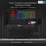 Horus TKL K622 RGB Customize keyboard