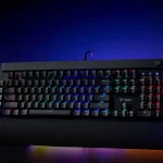 Rapoo V820 Gaming Keyboard Front Side