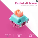 Redragon A113 Bullet R Red Mecanical Switches Specification