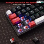 CASTOR K631 RGB BRW Red Switches