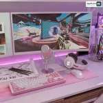 Redragon BES K611-P1B In Pink Gaming Setup
