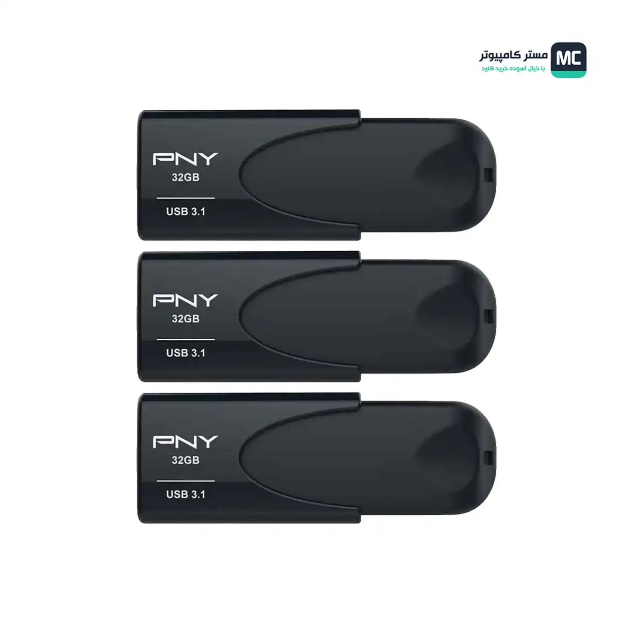 PNY Attache 4 USB 3.1 32GB 3in1pack Main Photo