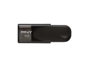 PNY Attache 4 USB 2.0 32GB Black Main Photo