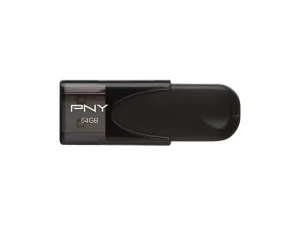 PNY Attache 4 USB 2.0 64GB Black Main Photo