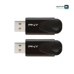 PNY Attache 4 USB 2.0 64GB TWIN PACK Front Side