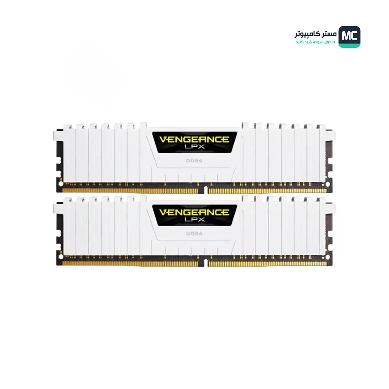 تصویر اصلی رم کورسیر VENGEANCE LPX White 16GB 8GBx2 3200MHz Cl16 DDR4