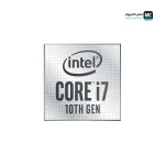 نمای روبروی پردازنده اینتل Core i7 10700K Comet Lake TRAY