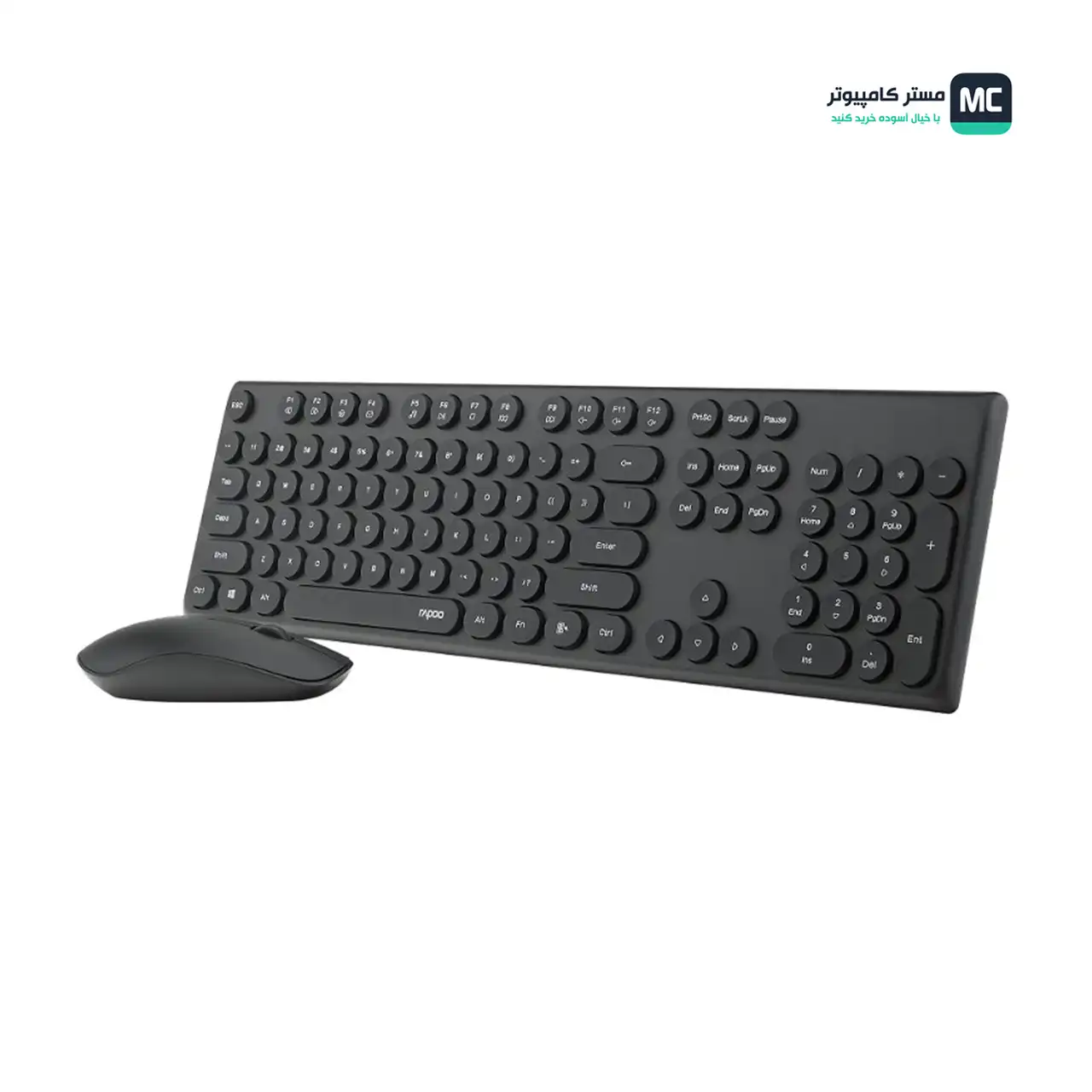 فروشگاه اینترنتی مستر کامپیوتر | Rapoo X260S Wireless Mouse Keyboard 01