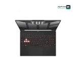 نمای بالایی لپ تاپ 15.6 اینچی ایسوس مدل TUF Gaming F15 FX507ZC i5 12500H 8GB 512GB RTX3050 4GB